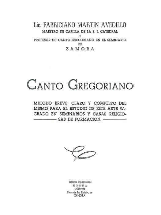 Método del Canto Gregoriano, 1962