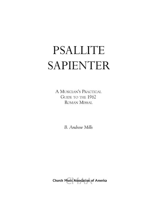 Portada del libro «Psallite Sapienter, 2008»