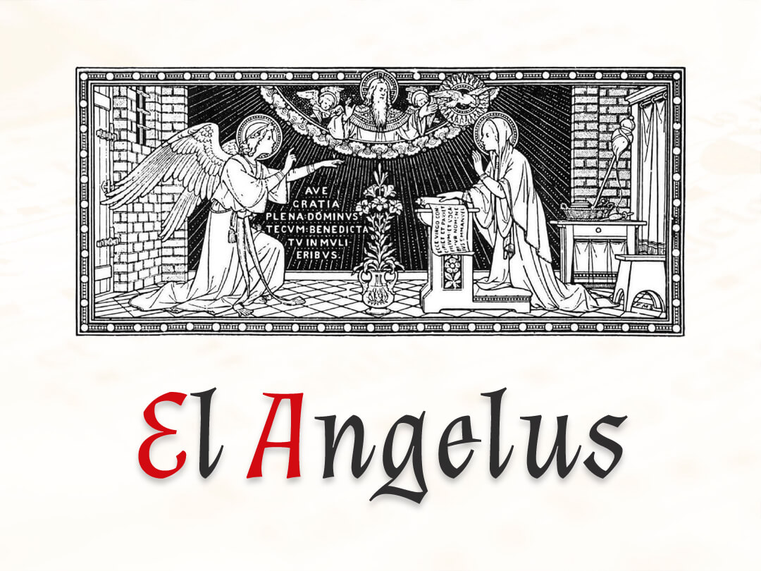 Cartel de la página «El Angelus»