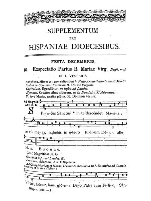 Portada del libro «Supplementum pro Hispaniae Dioecesibus, 1927»
